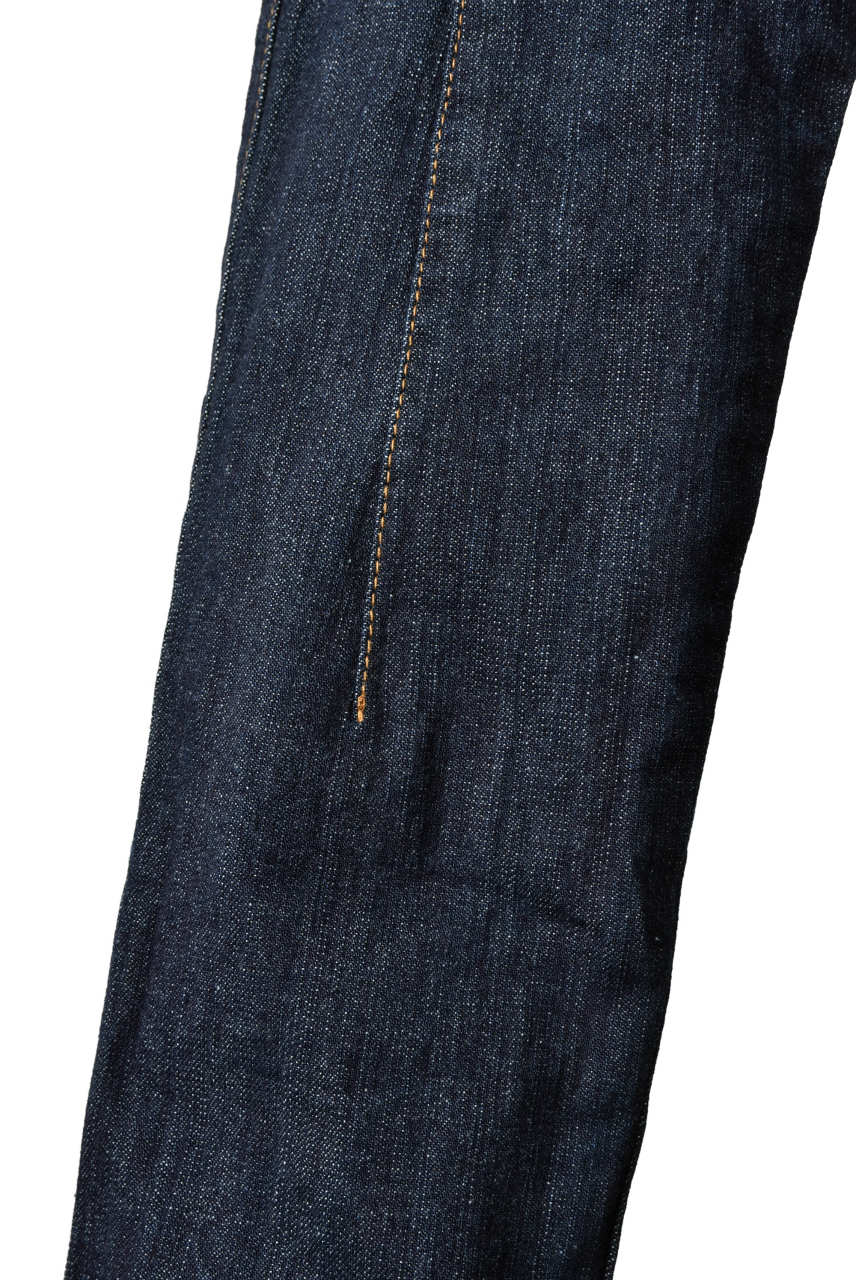 N/07 Darts-Structure Skinny Pants #THIN / Elastic DENIM (INDIGO)