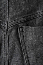 画像をギャラリービューアに読み込む, N/07 Darts-Structure Skinny Pants #THIN / Elastic DENIM (D.GREY)