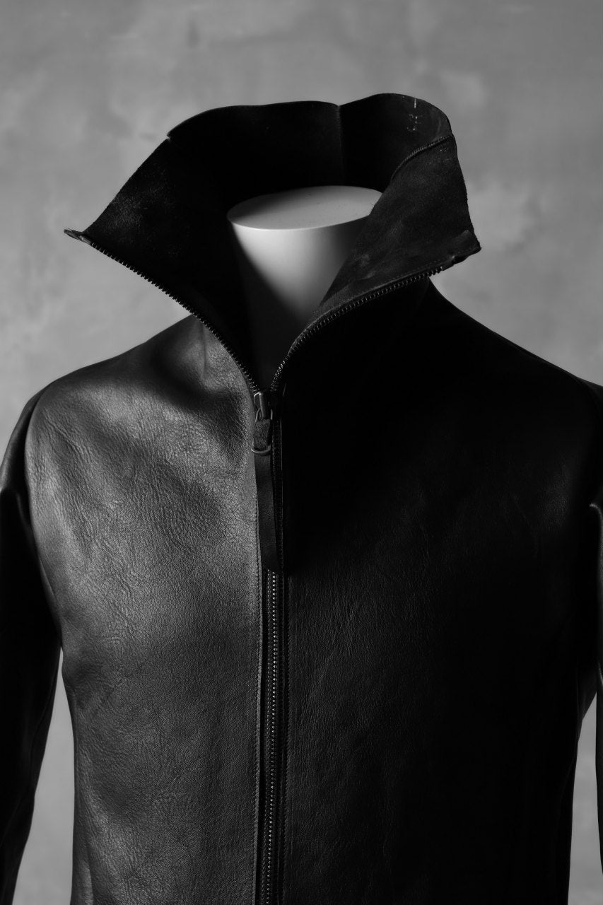 LEON EMANUEL BLANCK exclusive FORCED STRAIGHT JACKET / GUIDI HORSE LEATHER (BLACK)