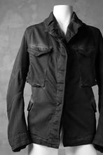 RUNDHOLZ DIP COVERED FRONT MILITARY JACKET (CARBON DYED)の商品 ...