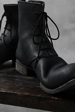 Load image into Gallery viewer, Portaille exclusive PL20 Laced Zip Boots (FILED STEER / BLACK)