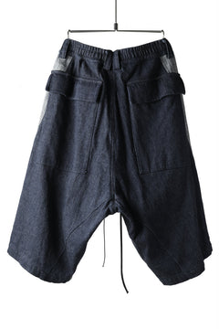 Load image into Gallery viewer, A.F ARTEFACT SWITCHING SHORTS / LOW COUNT DENIM (INDIGO)