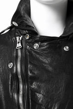 画像をギャラリービューアに読み込む, ISAMU KATAYAMA BACKLASH DOUBLE BREASTED JACKET / DOUBLE-SHOULDER OBJECT DYED (BLACK)