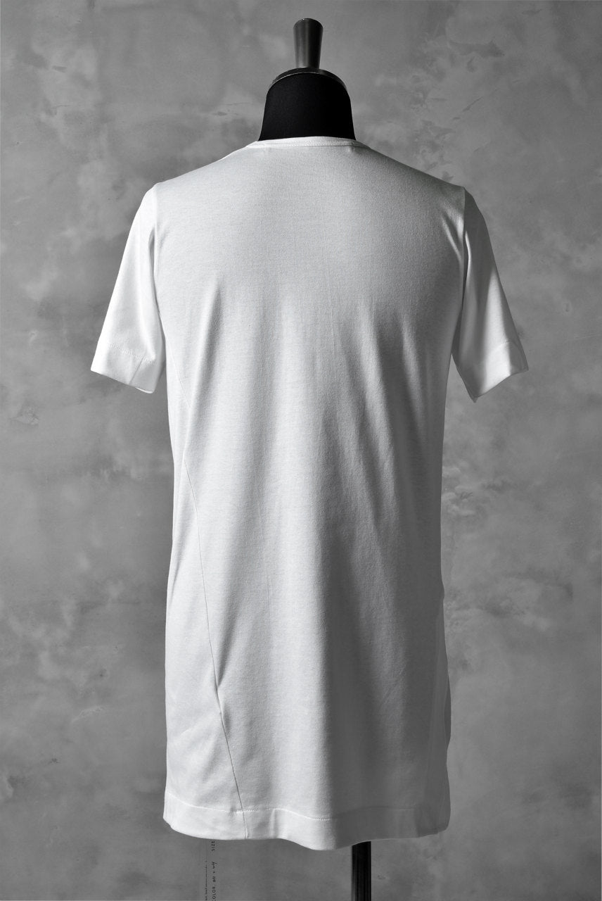Load image into Gallery viewer, N/07 &quot;MAUSK Detail&quot; ASSORTMENT JERSEY T-SHIRT (WHITE×WHITE)