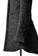 Load image into Gallery viewer, N/07 exclusive Padded Middle Coat / Wool Double-weave (SNOW BLACK)