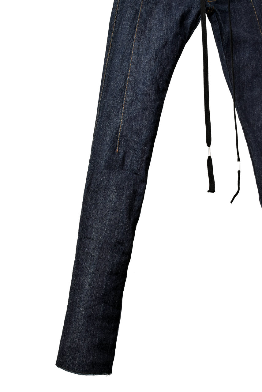 Load image into Gallery viewer, N/07 Darts-Structure Skinny Pants #THIN / Elastic DENIM (INDIGO)