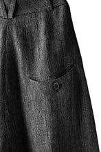 画像をギャラリービューアに読み込む, SOSNOVSKA SACKCLOTH SHORTENED PANTS (GREY)