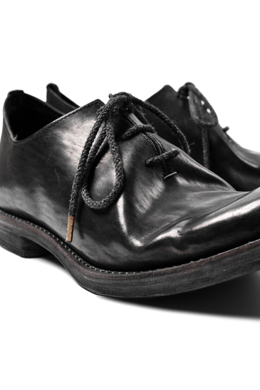 ierib tecta whole cut derby shoes / waxy JP culatta (BLACK)