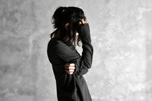 Load image into Gallery viewer, RUNDHOLZ DIP LIGHT SWEAT LONG SLEEVE CUT SEWN (CARBON)