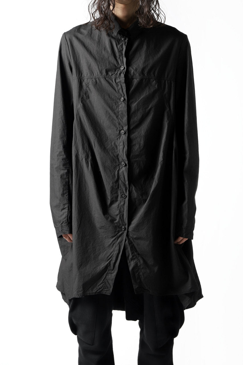 Load image into Gallery viewer, RUNDHOLZ DIP A LINE LONG SHIRT (BLACK DYED)
