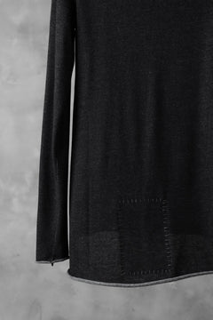 画像をギャラリービューアに読み込む, SOSNOVSKA DICHROMATIC WRENCHING LONG SLEEVE (BLACK)