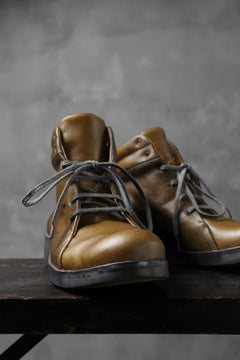 画像をギャラリービューアに読み込む, DIMISSIANOS &amp; MILLER high ankle shoes / transparent natural yak leather (NATURAL)