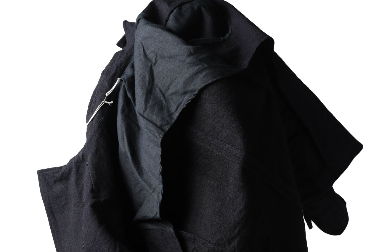 sus-sous jackets cooks / C58L42 2/1 cloth (INDIGO×CHARCOAL)