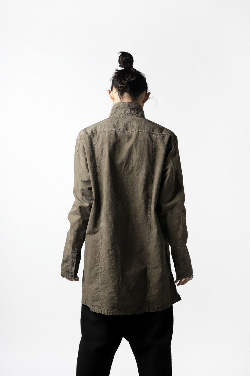A.F ARTEFACT SWITCHING SHIRTS PULLOVER (KHAKI BEIGE)
