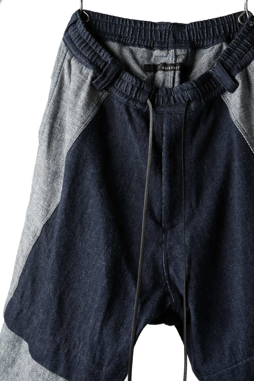 A.F ARTEFACT SWITCHING SHORTS / LOW COUNT DENIM (INDIGO)