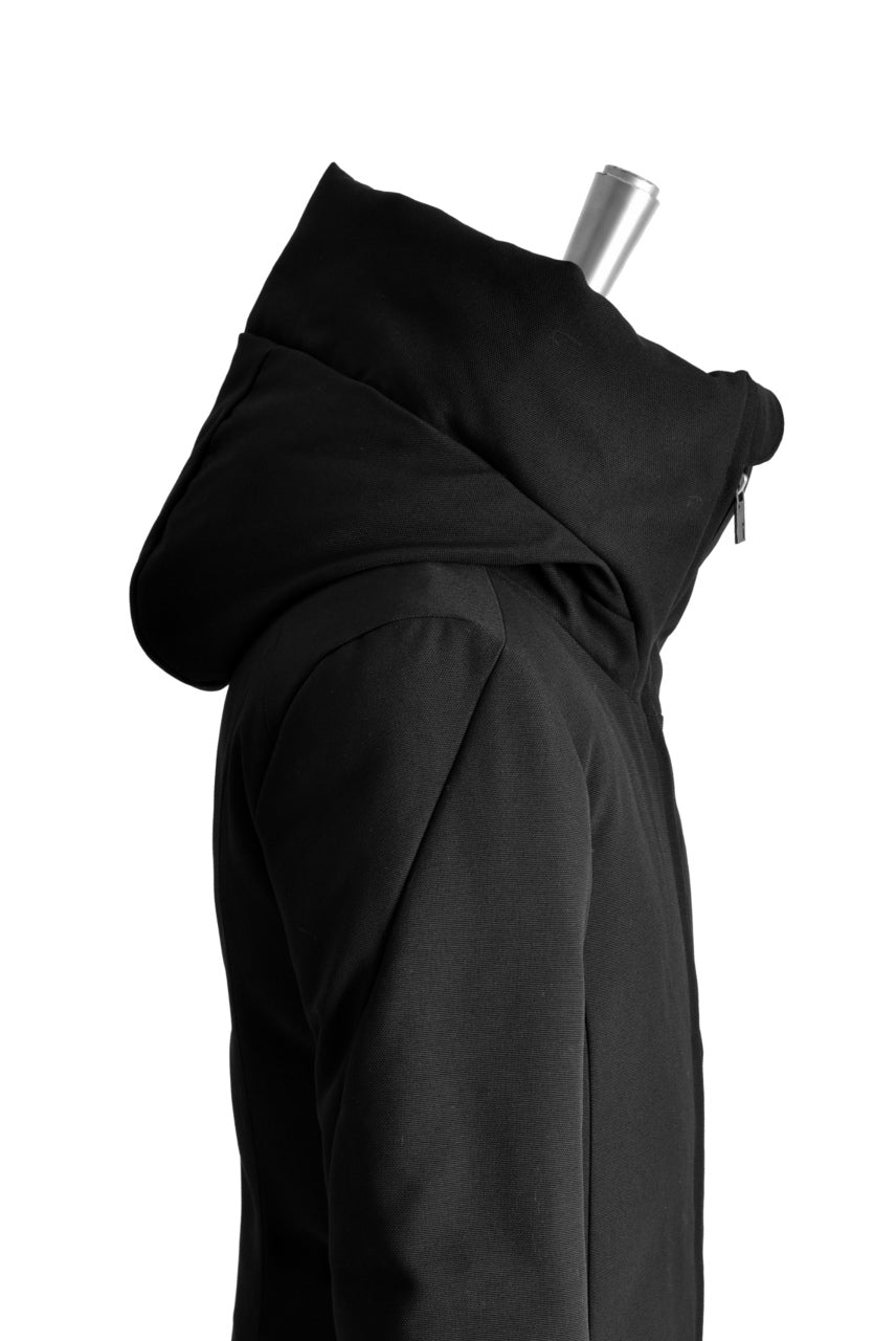 N/07 Mods Down Coat / Mixture Canvas (BLACK)