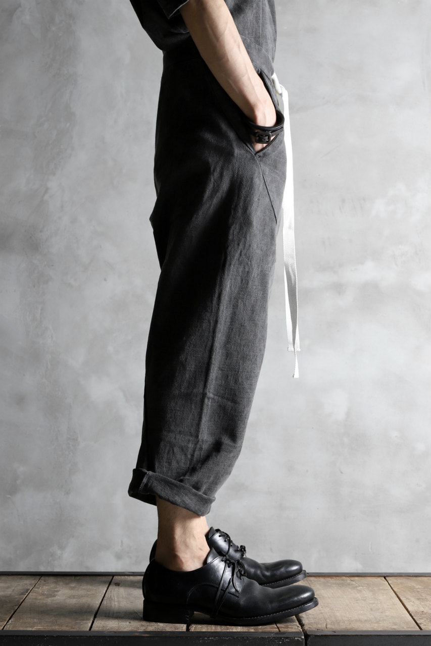 画像をギャラリービューアに読み込む, KLASICA DROP CROTCH CURVED PANTS / GARMENT PIGMENT DYED (PIGMENT GREY)