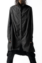 Load image into Gallery viewer, RUNDHOLZ DIP A LINE LONG SHIRT (BLACK DYED)