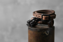 Load image into Gallery viewer, Chörds; D.2. BRACELET / HORSE BUTT LEATHER (BLACK)