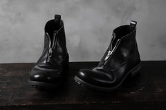画像をギャラリービューアに読み込む, Portaille &quot;one make&quot; Albert Front Zip Boots (Vachetta TCG) / BLACK)