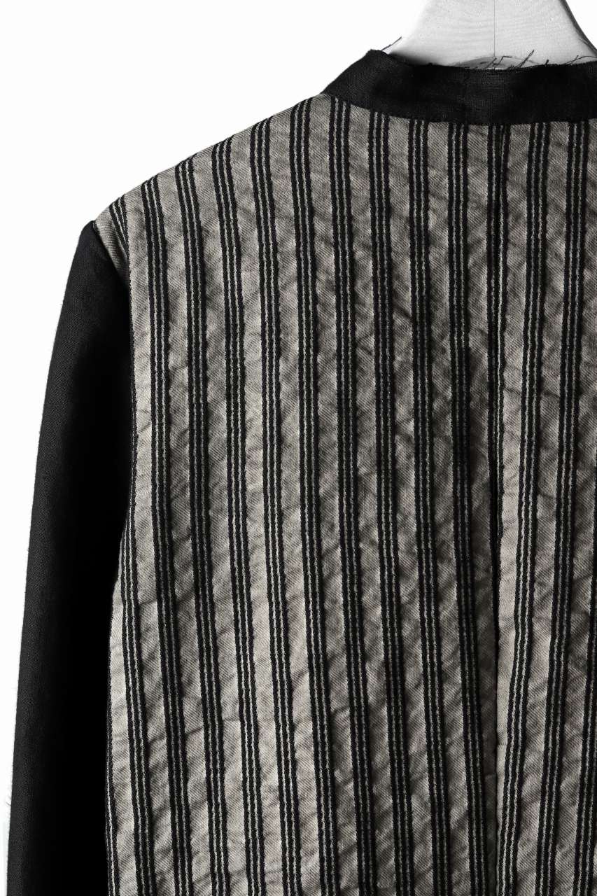 un-namable exclusive Paneled Juke Shirt (Sarti Stripe+Linen)