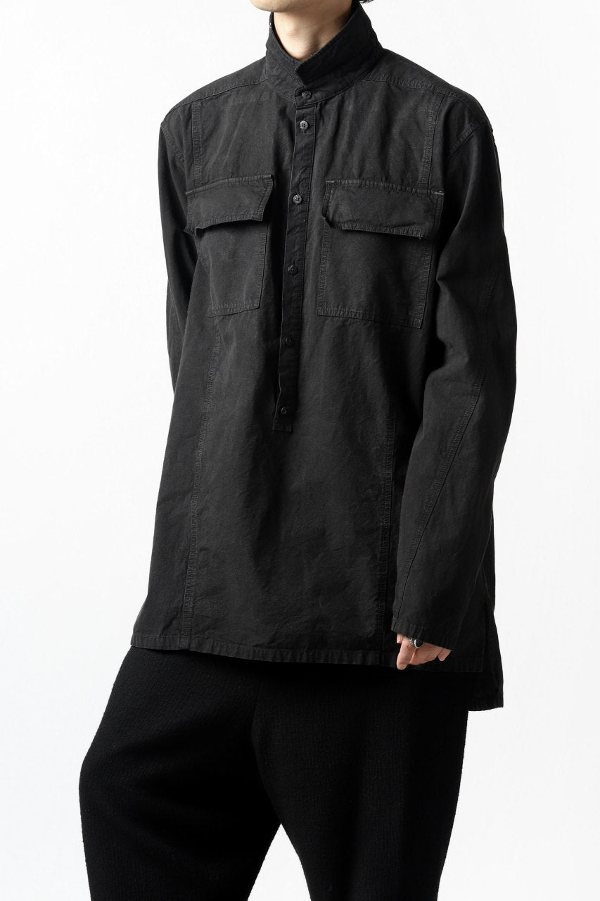 A.F ARTEFACT SWITCHING SHIRTS PULLOVER (BLACK)