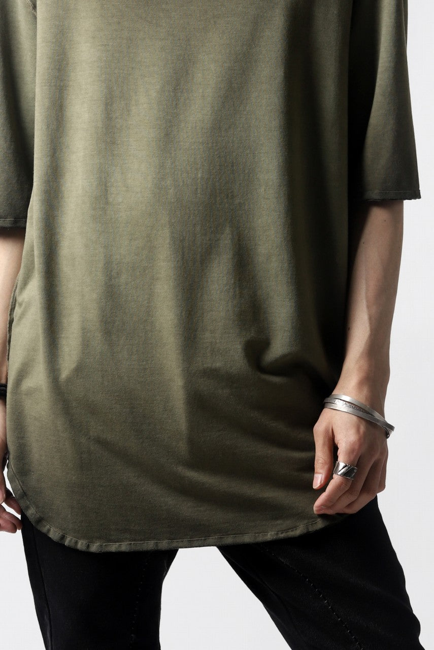 Load image into Gallery viewer, Nostra Santissima SMOOTH FIT JERSEY TOPS (REVERSE DYED / GREEN)