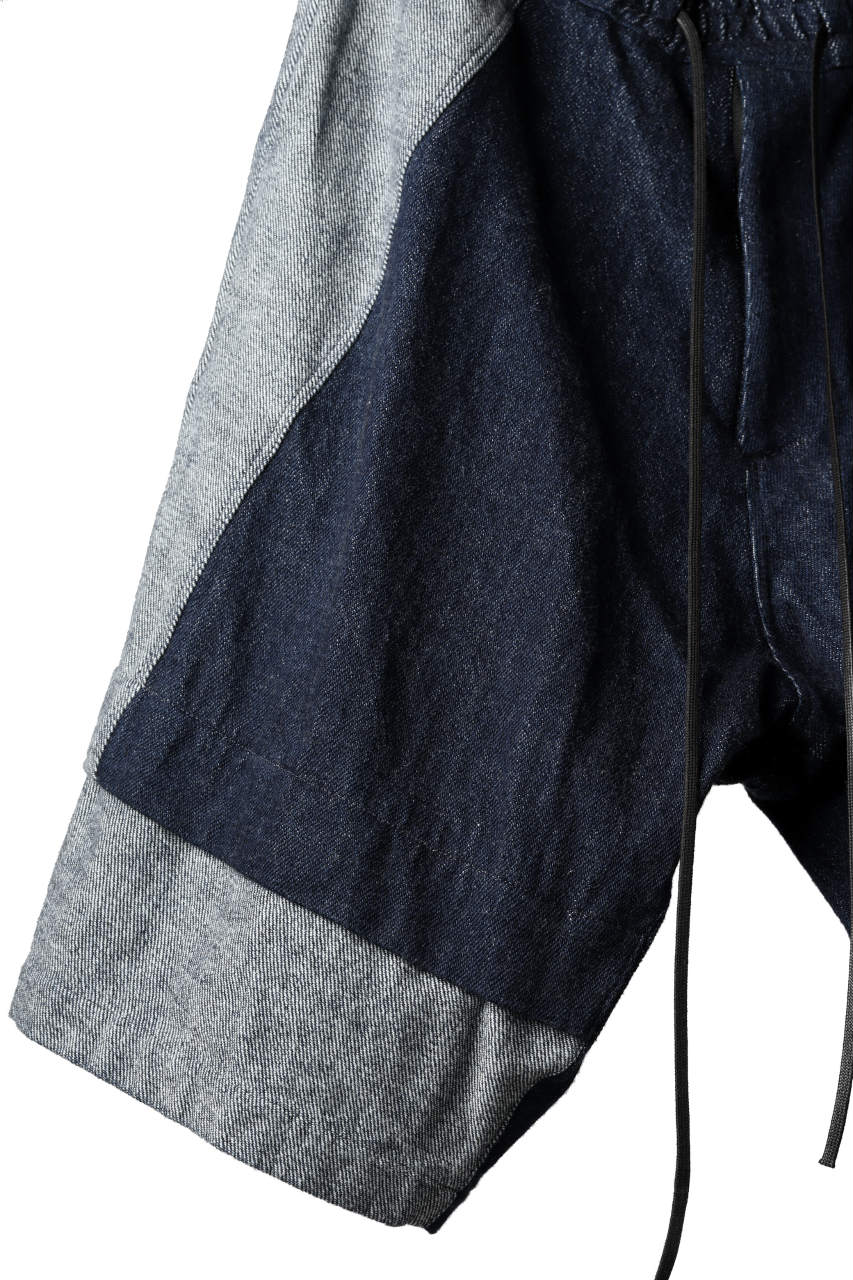 A.F ARTEFACT SWITCHING SHORTS / LOW COUNT DENIM (INDIGO)