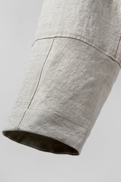 Load image into Gallery viewer, ISAMU KATAYAMA BACKLASH KNOT WAIST WIDE PANTS / COTTON LINEN (WHITE)