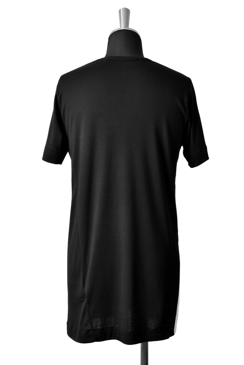 Load image into Gallery viewer, N/07 &quot;MAUSK Detail&quot; ASSORTMENT JERSEY T-SHIRT (BLACK×WHITE)