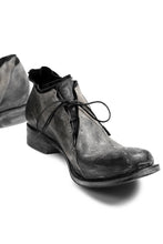 Load image into Gallery viewer, LEON EMANUEL BLANCK DISTORTION CURVED DERBY / GUIDI REVERSED WAX HORSE (GREY)