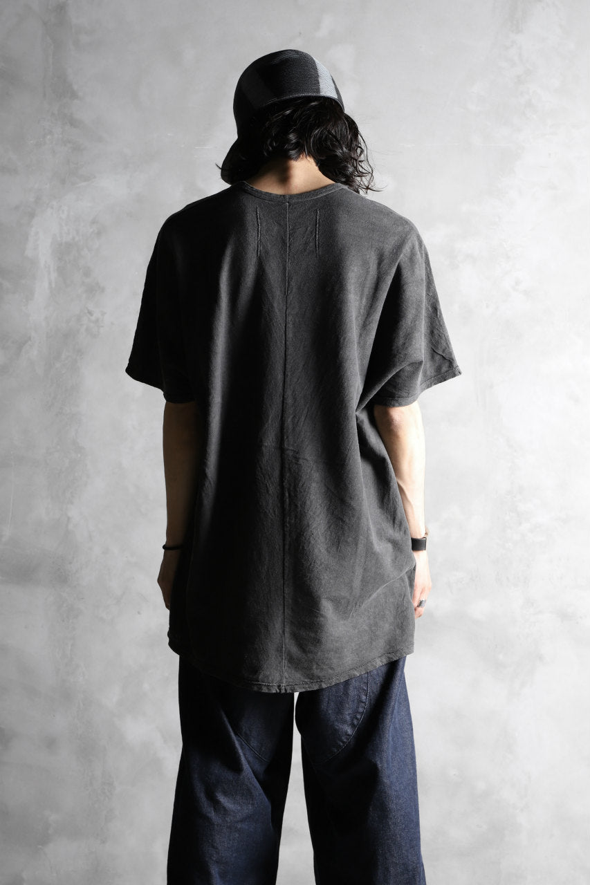 KLASICA DOLMAN SLEEVE TEE / GARMENT CARBON DYED (CARBON)