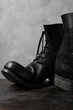 Load image into Gallery viewer, Portaille exclusive PL20 Laced Zip Boots (RUBBED COW TCG / BLACK)