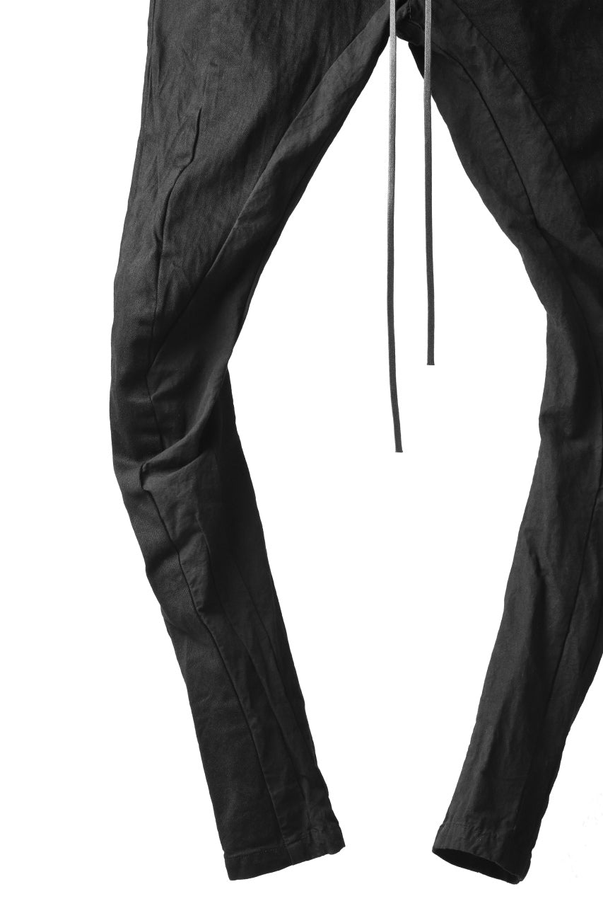 画像をギャラリービューアに読み込む, A.F ARTEFACT FITTED STRETCH LONG PANTS / COMBI FABRIC (BLACK)