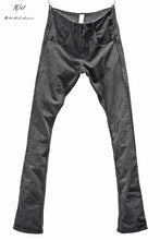 Load image into Gallery viewer, N/07 pant thin c/heavy jersey sumi dyed (BLACK)