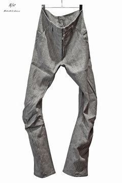 Load image into Gallery viewer, N/07 pant thin c/heavy jersey sumi dyed (ASPHALT)