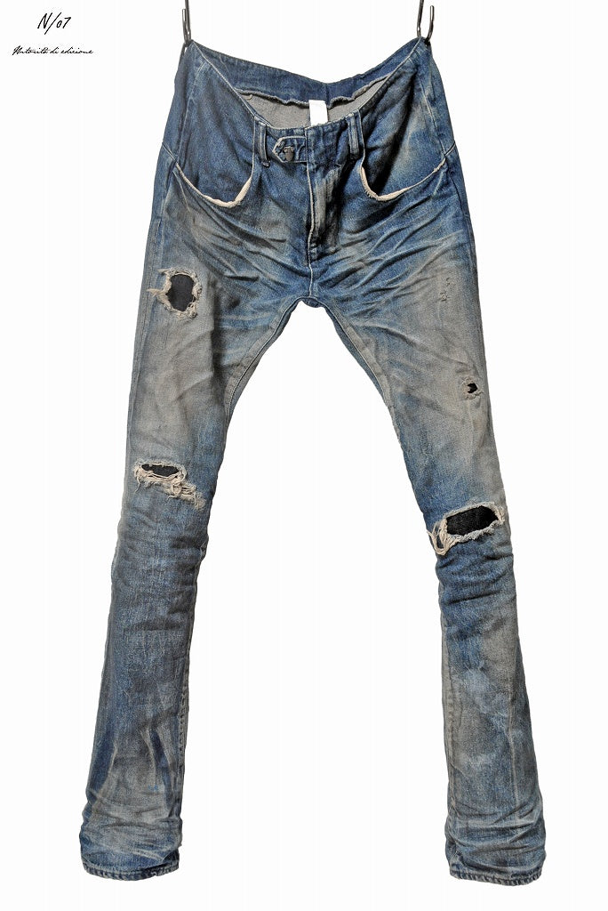 N/07 denim  pant vintage fade / hard craft (LIGHT INDIGO)