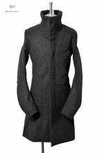 画像をギャラリービューアに読み込む, N/07 premium woolyarn cashmere coat (GREY)