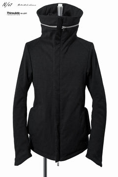 Load image into Gallery viewer, N/07 &quot;MONTICOLA&quot; [cotton/wool doddy tweed | Thinsulate Hi-Loft hooded blouson] (BLACK)