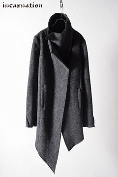 Load image into Gallery viewer, linea_b by incarnation exclusive needlepunch OverLockStitch Coat