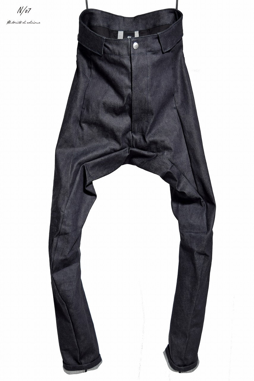 パンツ N/07 Spandex-denim stretch sarrouel N/07 Spandex-denim stretch dropslim sarrouel pant (INDIGO)の商品