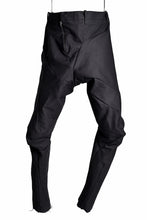 Load image into Gallery viewer, LEON EMANUEL BLANCK DISTORTION LONG PANTS / BRITISH MILITARY CANVAS (BLACK)