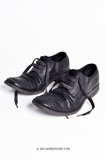 画像をギャラリービューアに読み込む, A DICIANNOVEVENTITRE A1923 NERO CAVALLO DURBY SHOES SS6 (NERO)