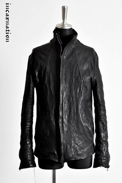Load image into Gallery viewer, incarnation HORSE LEATHER ZIP/F RIDER JACKET LINED &quot;OVERLOCKED&quot;