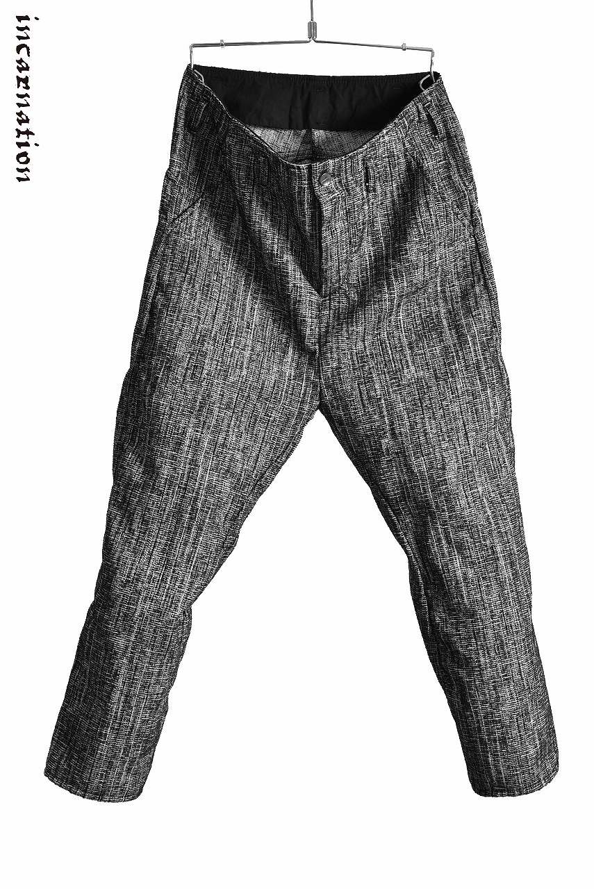 incarnation exclusive "OVER LOCKED" Long Darts Cropped Slim Jodhpurs Pants