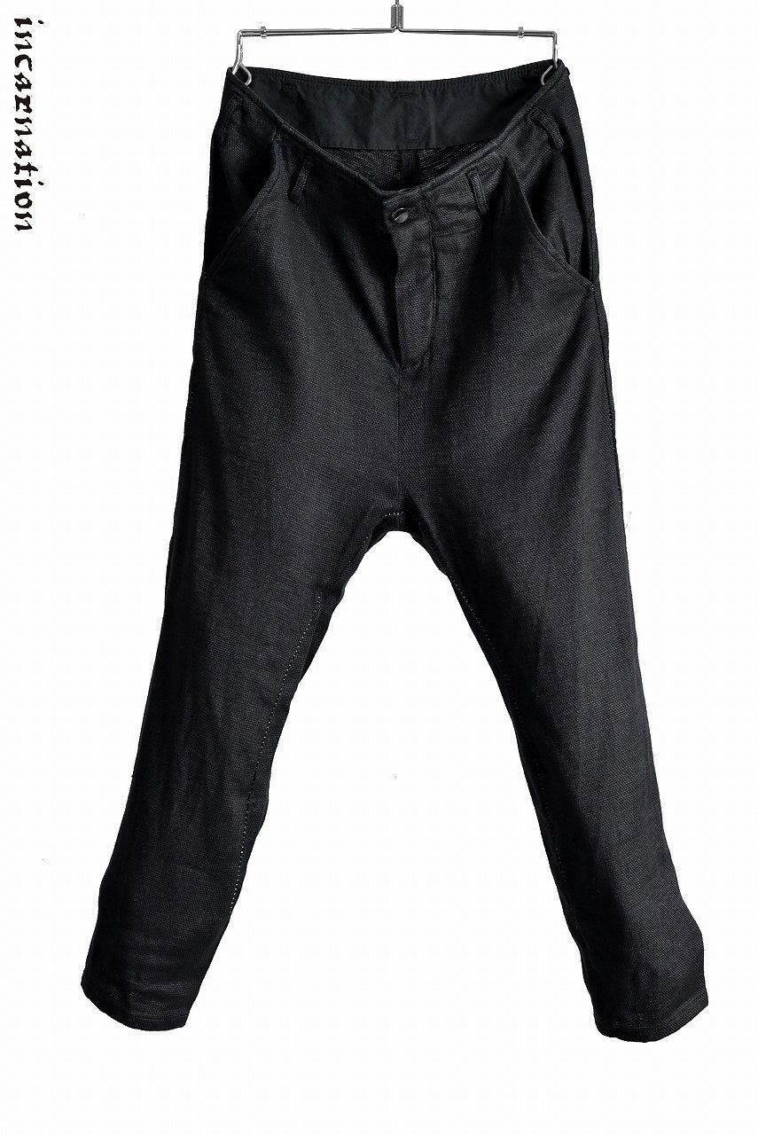 Load image into Gallery viewer, incarnation exclusive &quot;OVER LOCKED&quot; Long Darts Cropped Slim Jodhpurs Pants