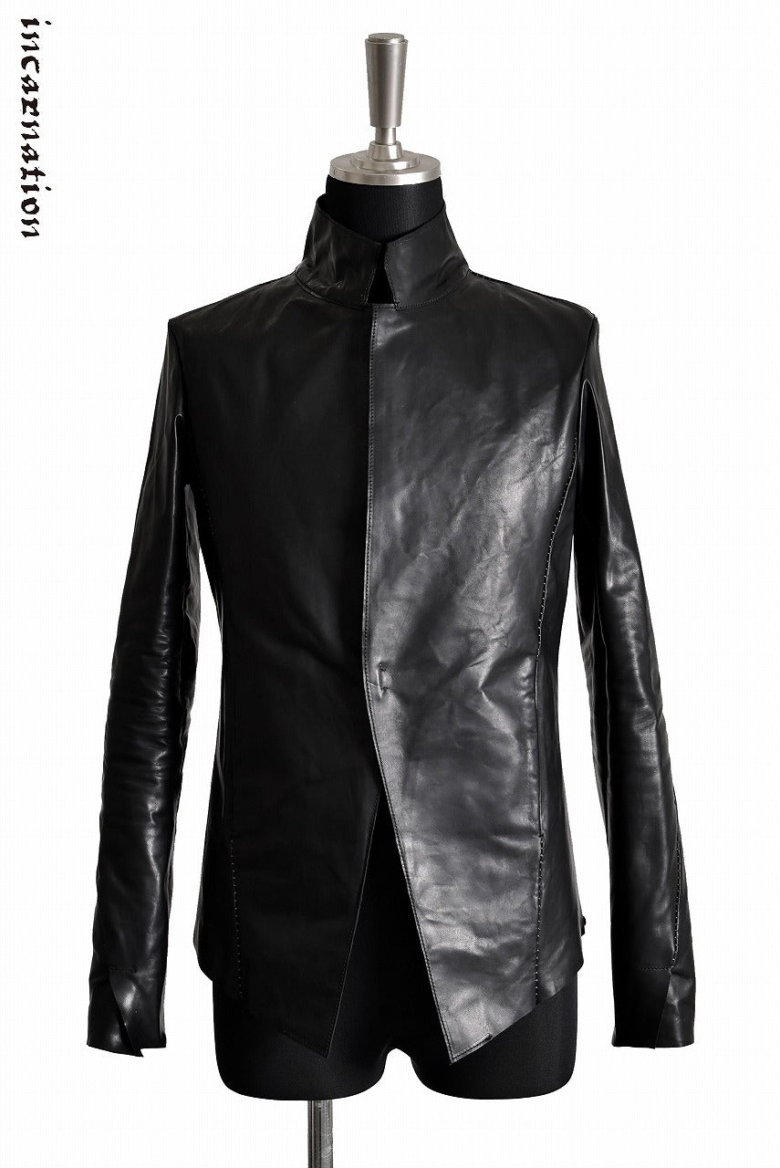 incarnation exclusive "OILED HORSE LEATHER" "OVER LOCKED" 1 Hook Jacket