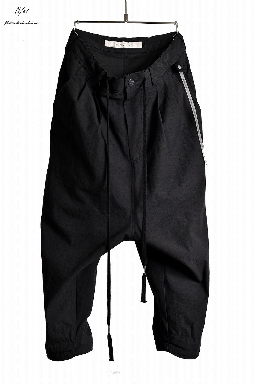 パンツ N/07 \"MAUSK Detail\" Wide Tuck Pants N/07 