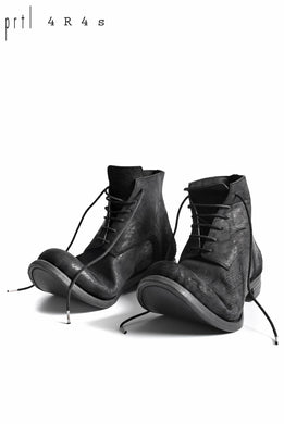 prtl x 4R4s exclusive 6Hole Laced Boots / CordovanSplit 