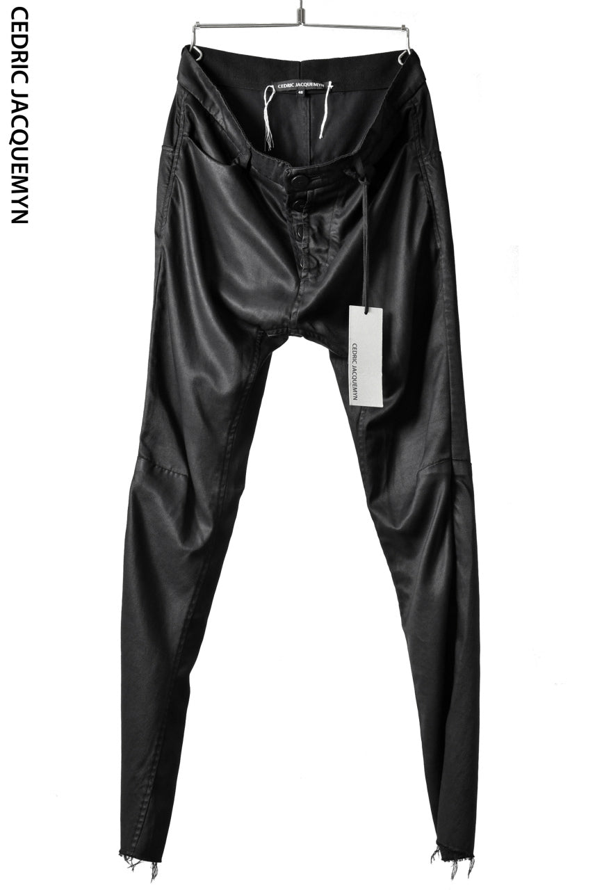 Load image into Gallery viewer, CEDRIC JACQUEMYN KNEE DART JEANS TR30 FA186 (BLACK)